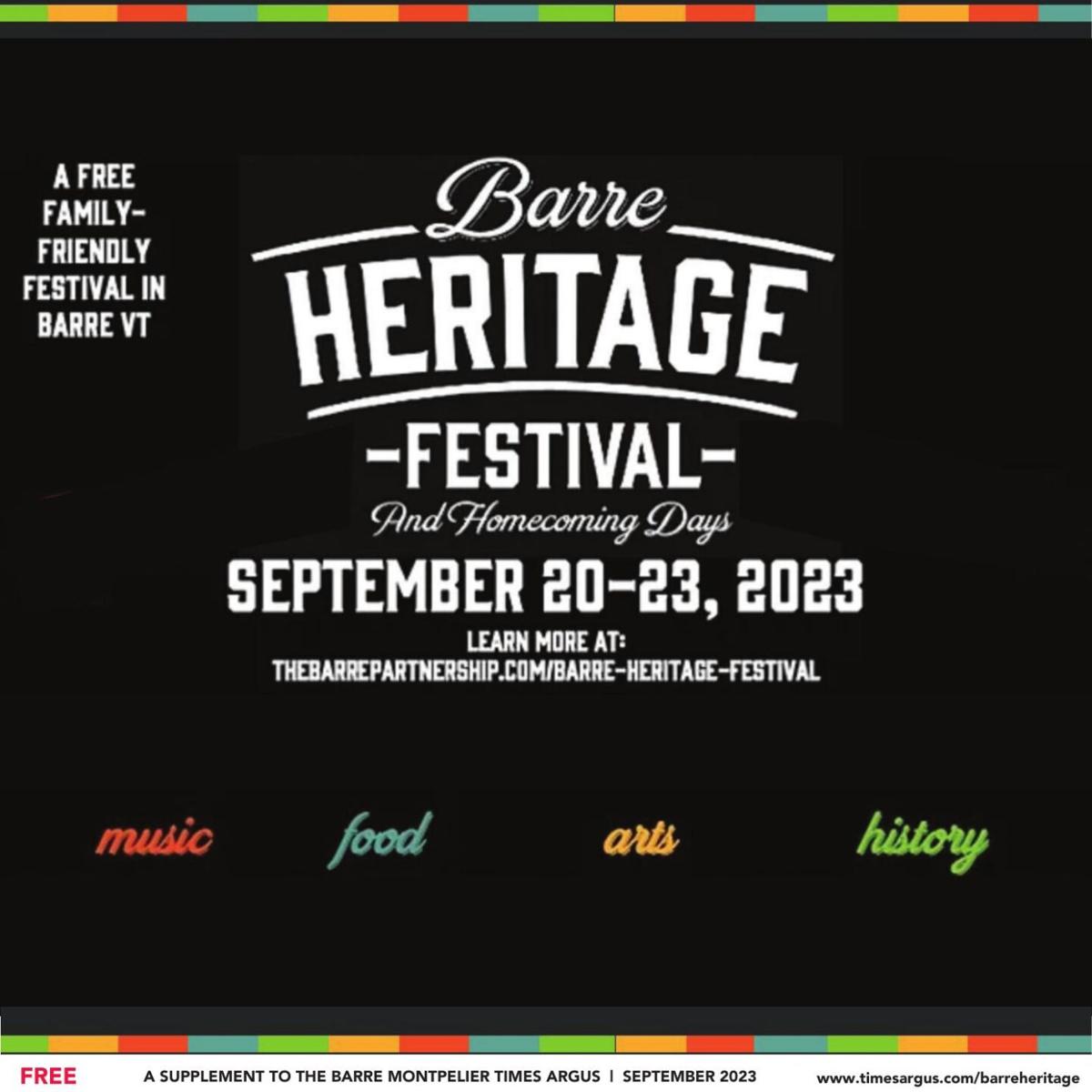 Barre Heritage Festival 2023