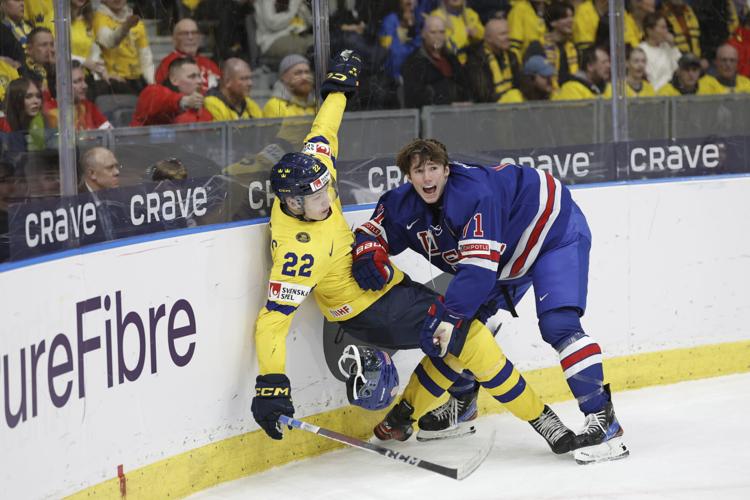 Sweden World Juniors Hockey Sweden USA